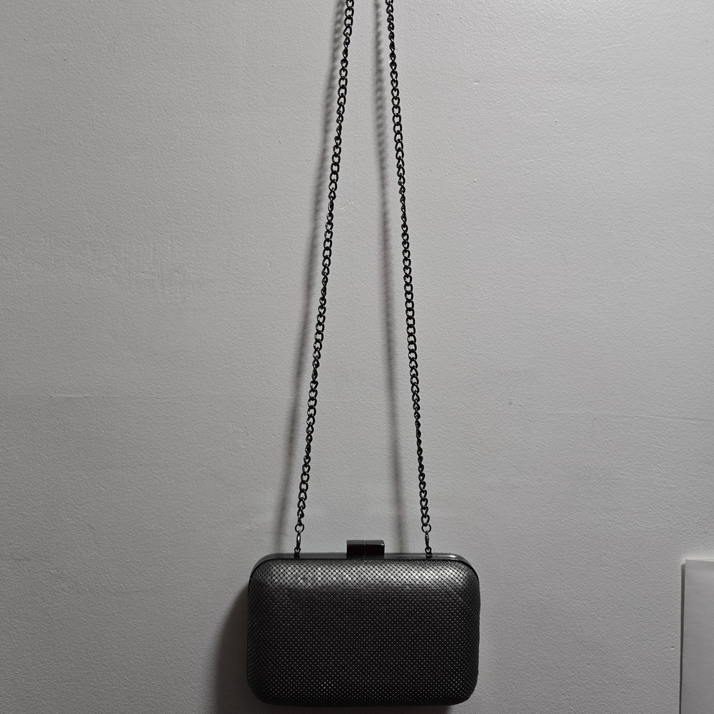 Whiting & Davis Silver Mesh Clutch